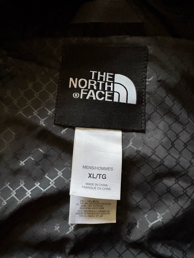 VINTAGE THE NORTH FACE BROWN WINTER BOMBER JACKET SIZE XL $150 - photo 3
