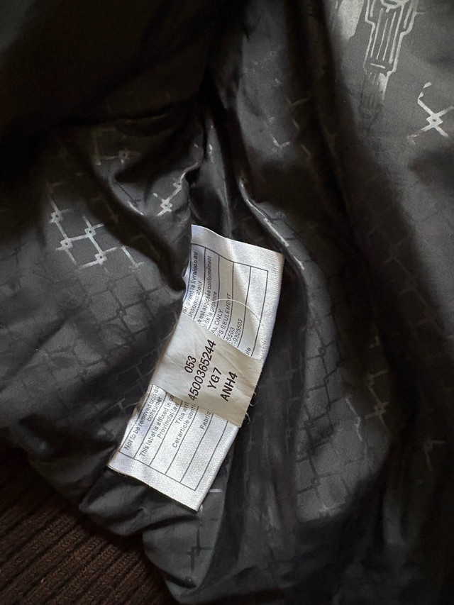 VINTAGE THE NORTH FACE BROWN WINTER BOMBER JACKET SIZE XL $150 - photo 4