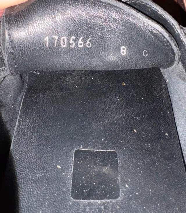 VINTAGE GUCCI SUEDE SNEAKER LOAFERS MEN SIZE 8 image indicator(3)