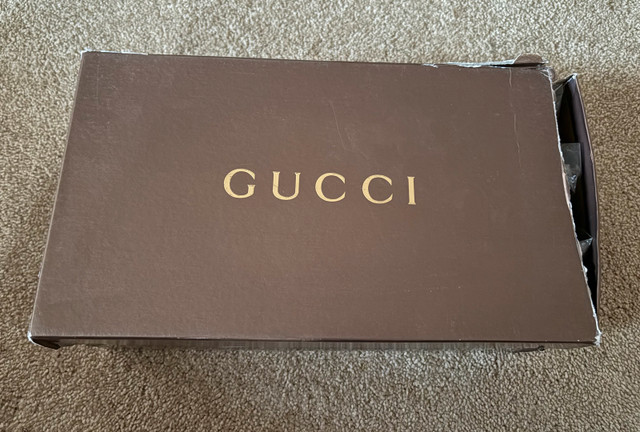 VINTAGE GUCCI SUEDE SNEAKER LOAFERS MEN SIZE 8 - photo 5