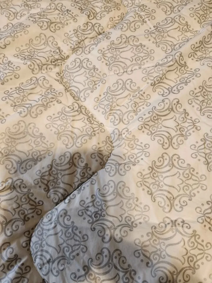 Set of heay duty Duvet or Rajaee with cover for Queen size bed image indicator(2)