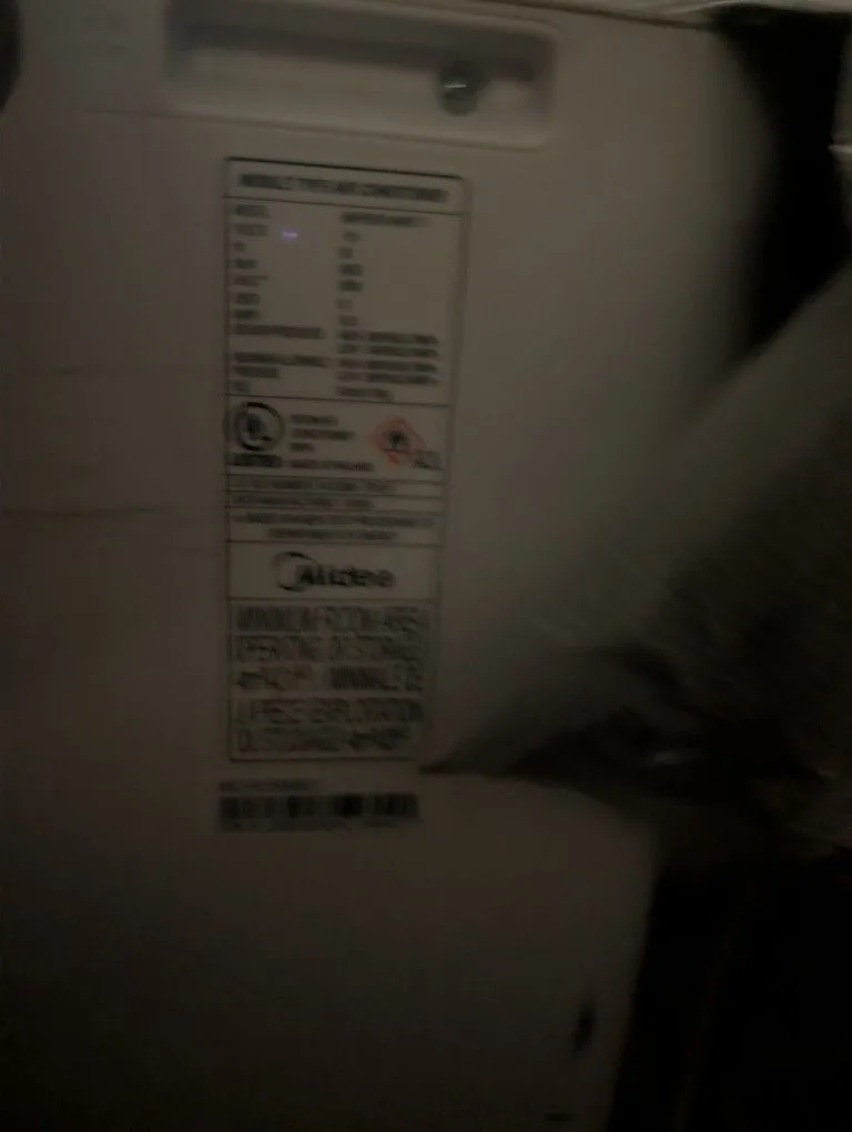 Midea AC Unit NEED GONE ASAP image indicator(3)