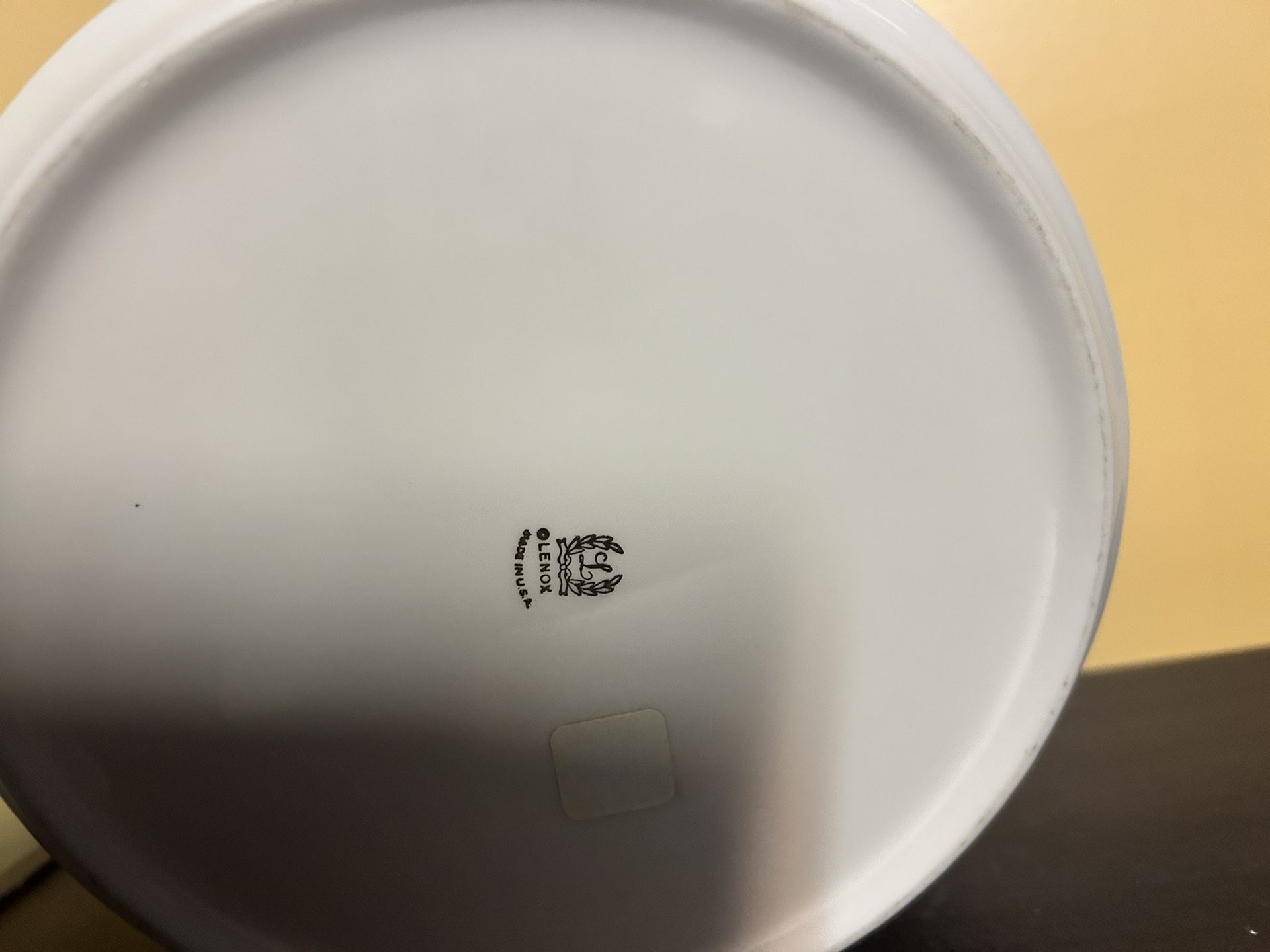 Lenox White Embossed Bowl - photo 3