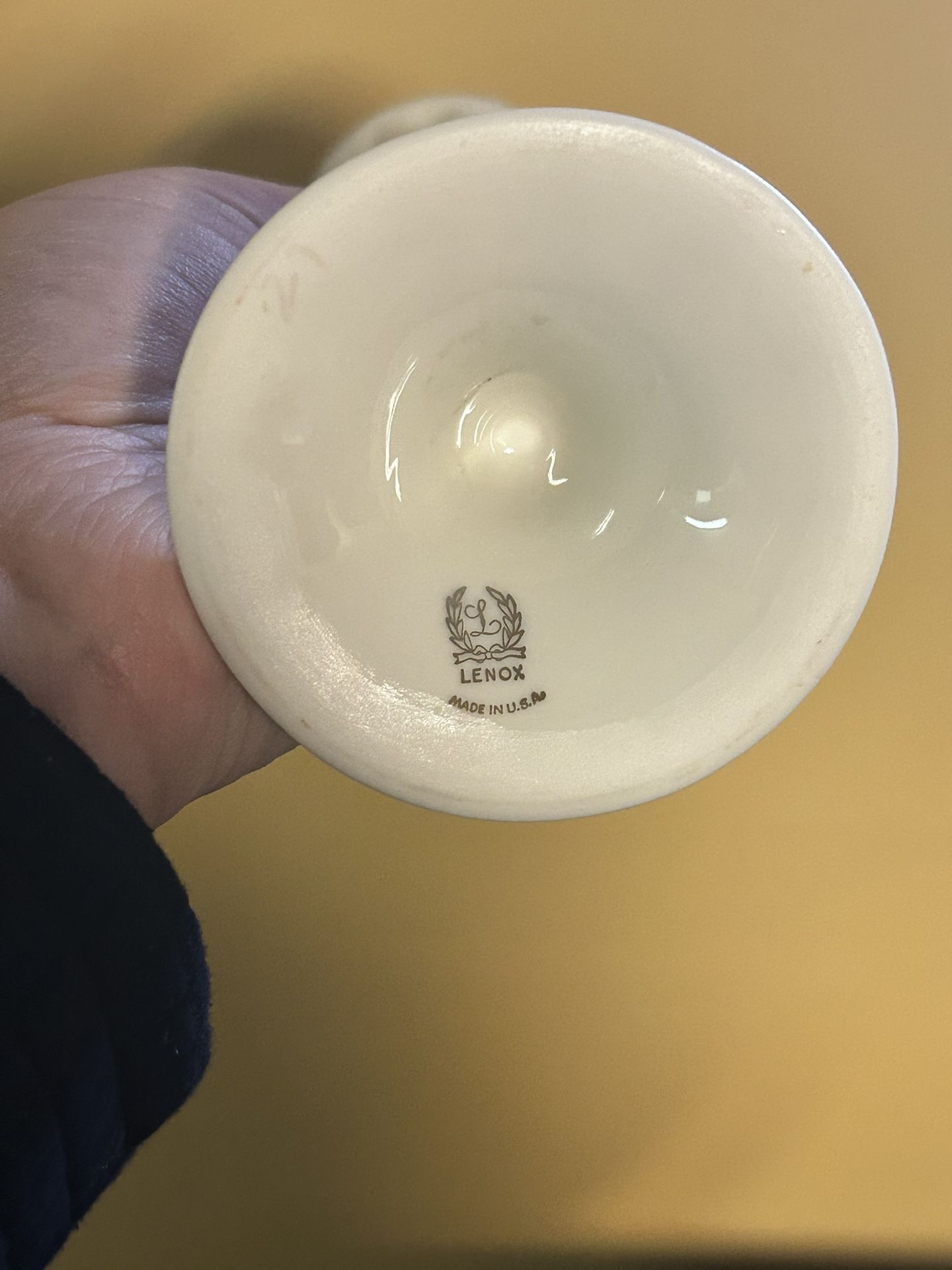 Lenox Ivory Bud Vase with Gold Accents - photo 4