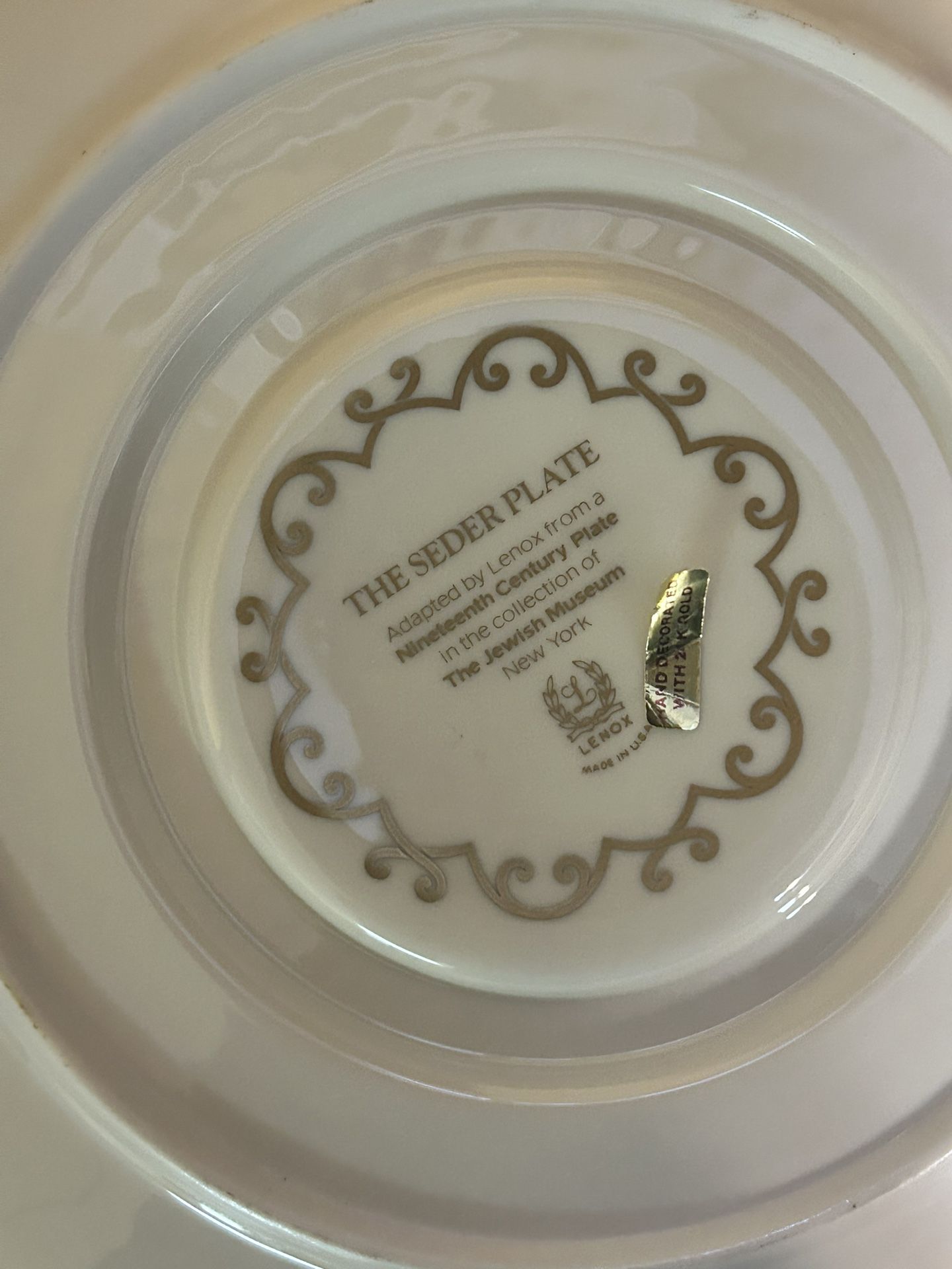 Lenox Seder Plate - photo 2