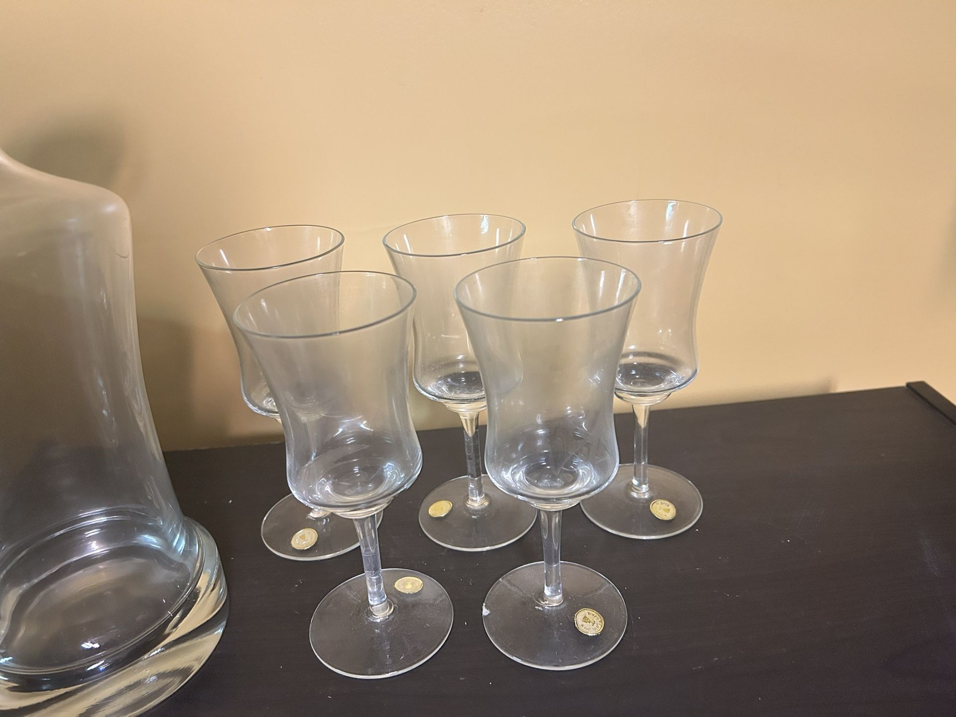 Crystal Decanter Set with Five Glasses - photo 3