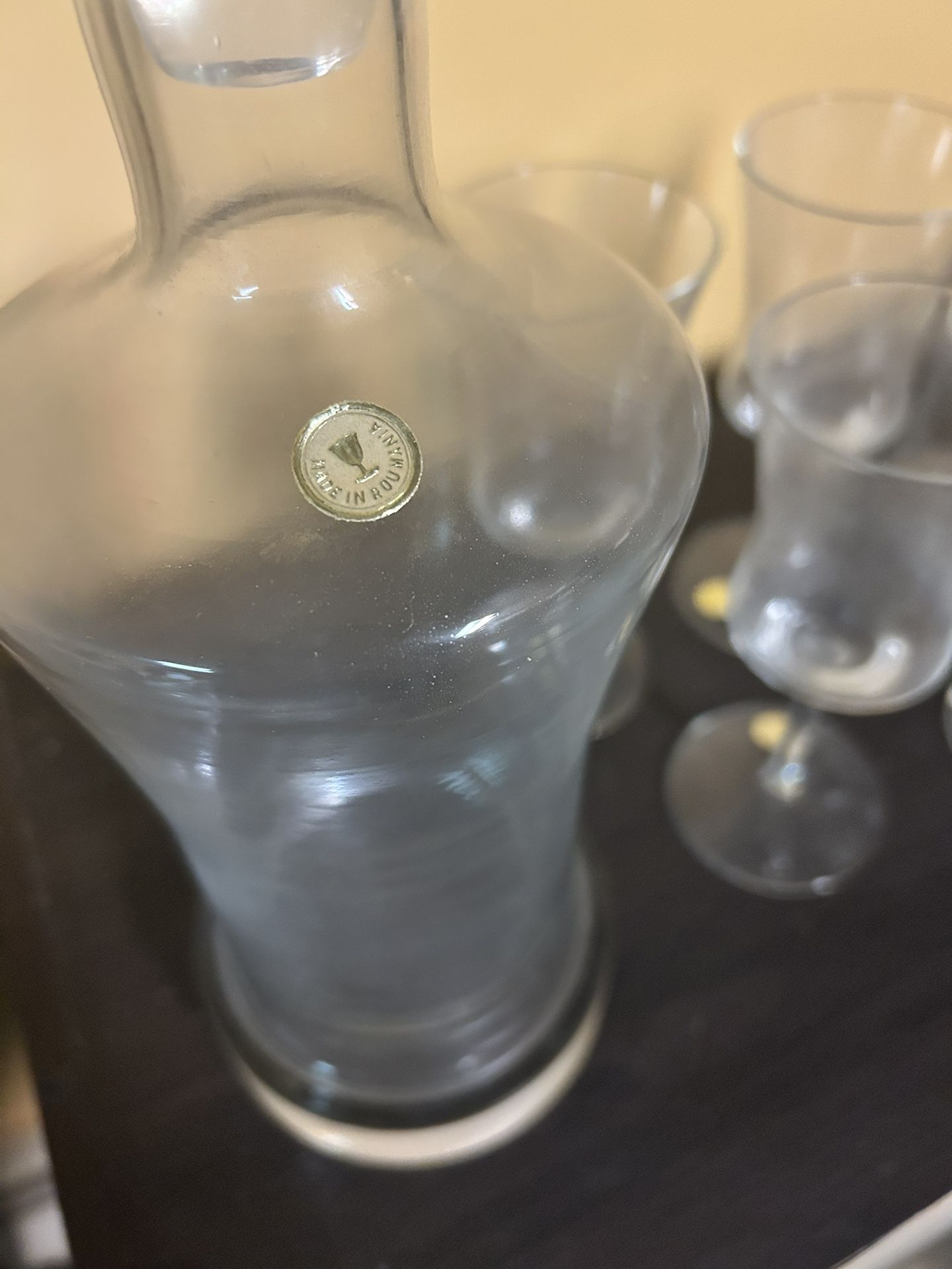 Crystal Decanter Set with Five Glasses - photo 4