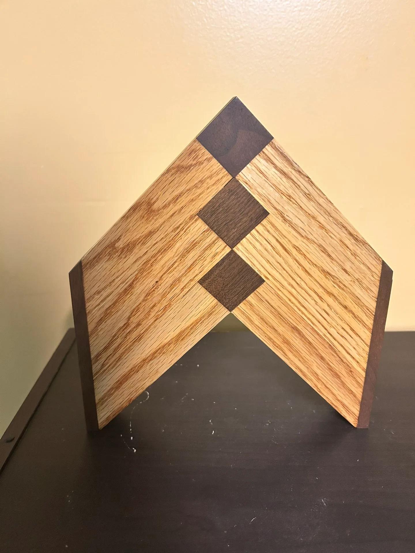 Unique Wooden Clock Stand - Quartz image indicator(3)
