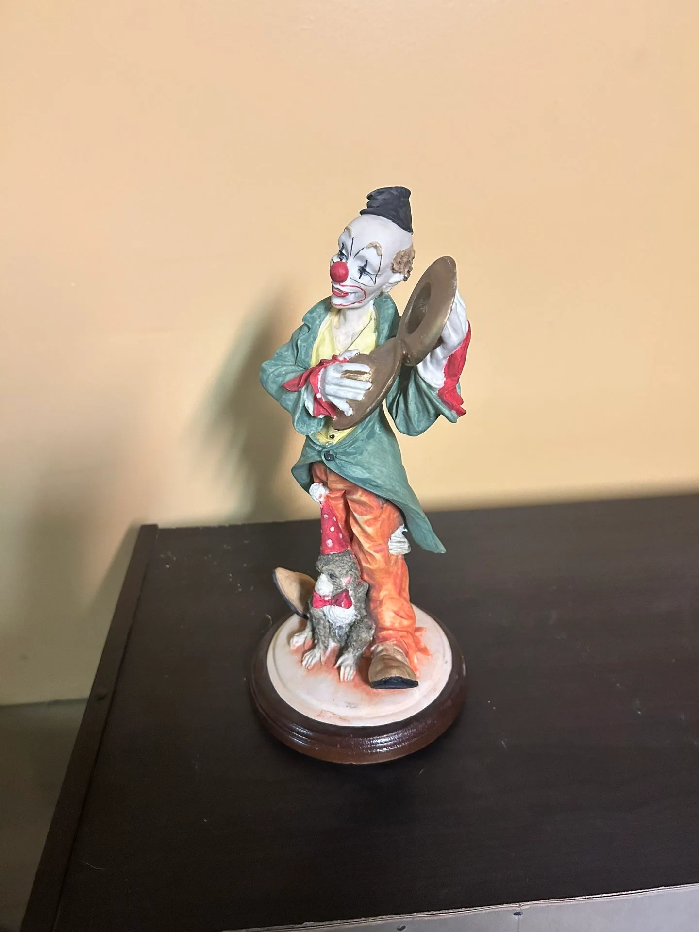 Vintage Davar Clown Figurine with Monkey image indicator(2)