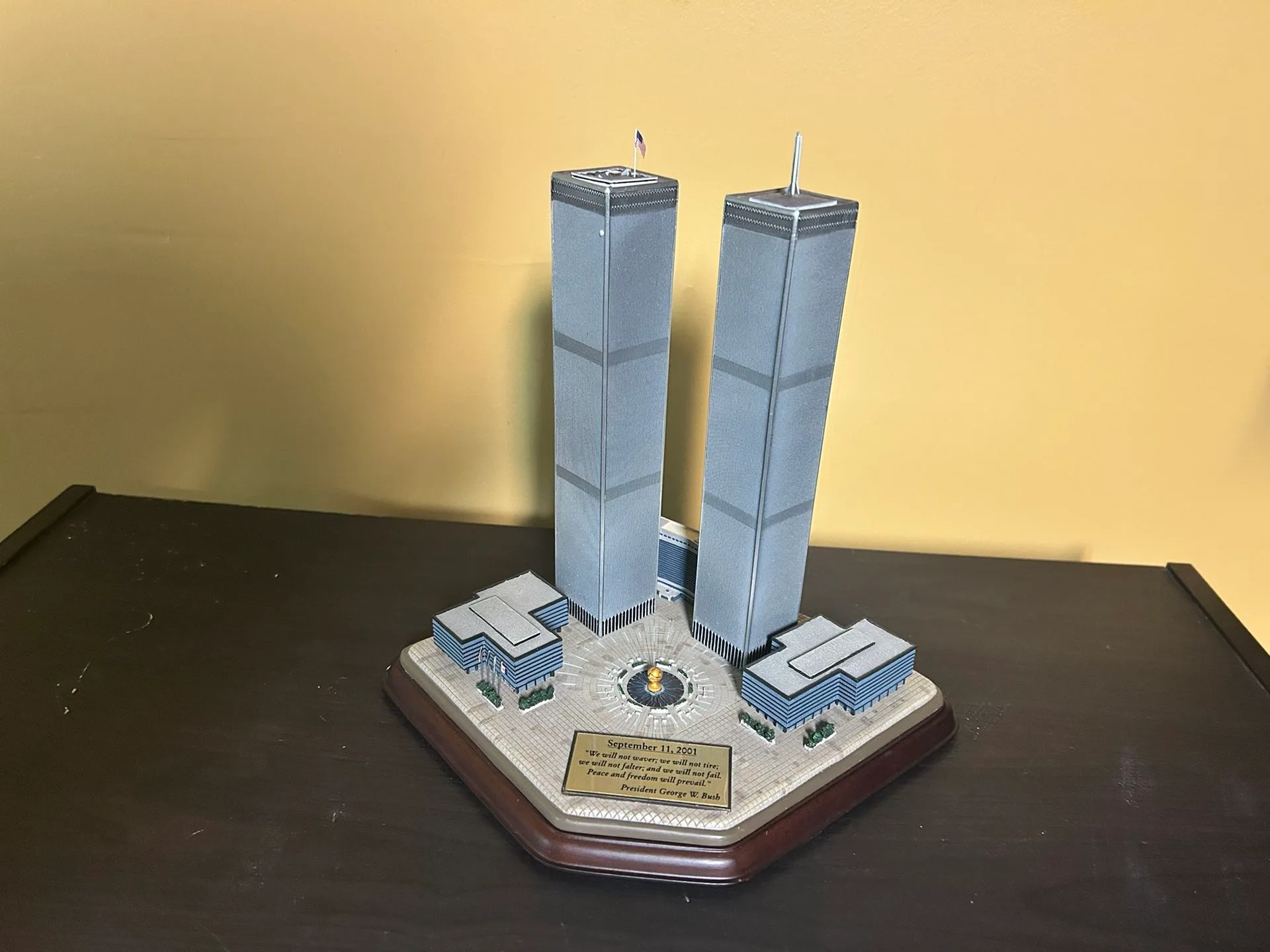 World Trade Center Twin Towers Collectible Model
