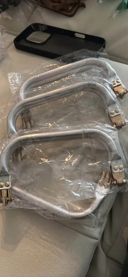 uxcell Metal Purse Frame 6.7 IN, 4 Pcs Rectangle Frame Kiss Lock image indicator(2)