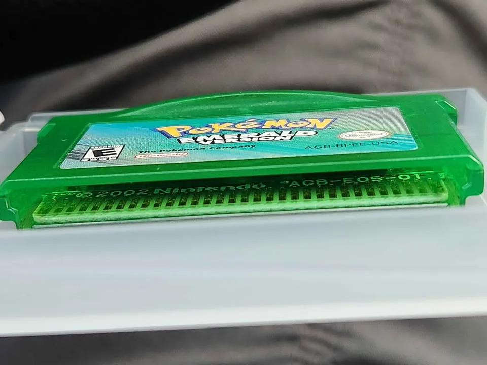 💚 Pokémon Emerald (GBA) – Authentic, Loose, Excellent image indicator(3)