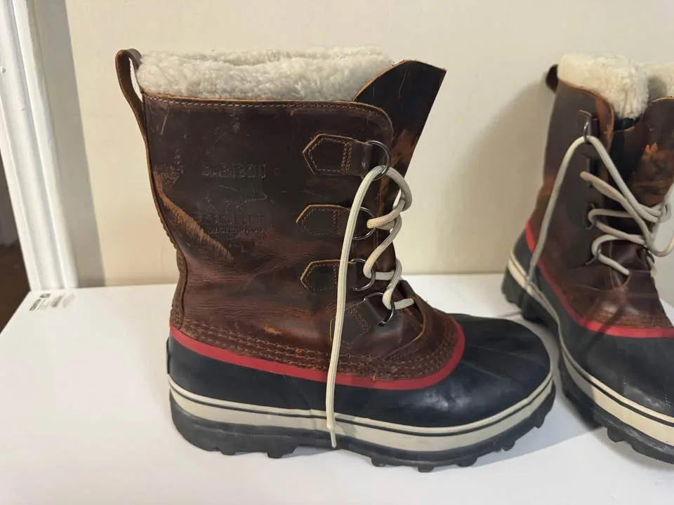 Sorel Caribou Leather 9US snow boots image indicator(2)