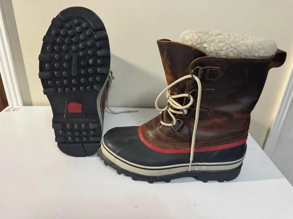 Sorel Caribou Leather 9US snow boots image indicator(3)