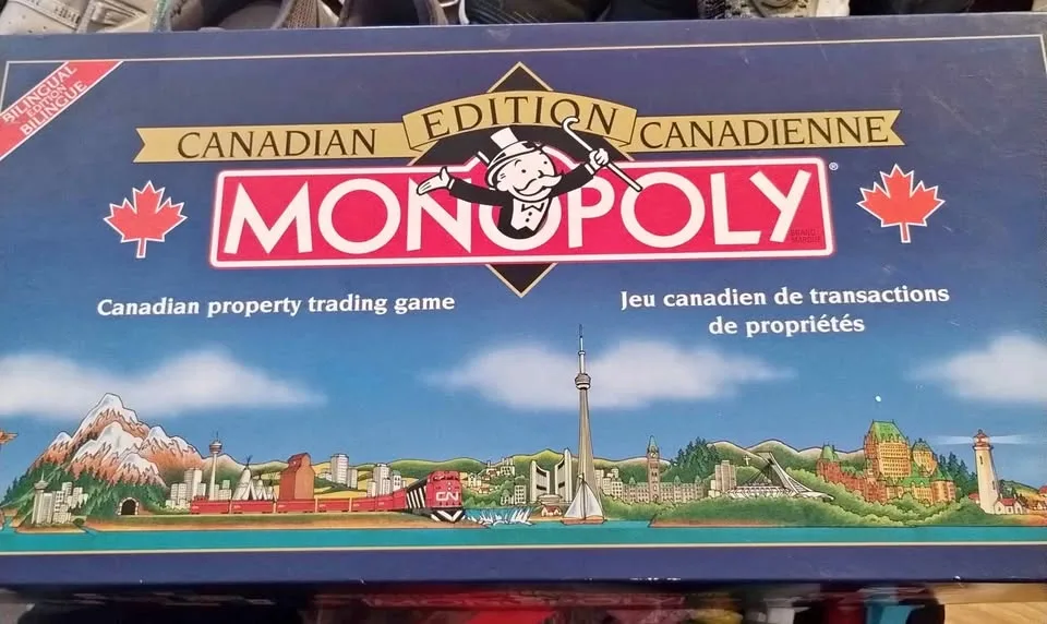 Vintage Monopoly Canadian Edition thumbnail
