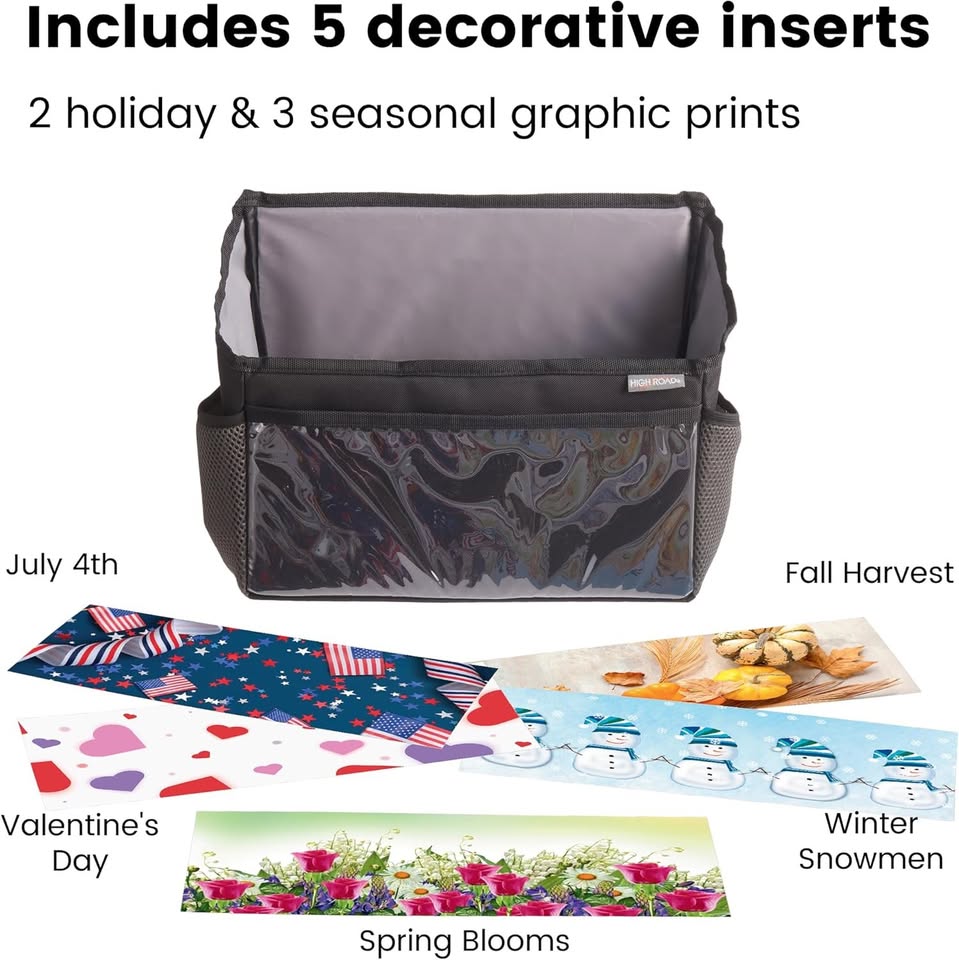 New~Walker Bag With 4 Storage Pockets And 5 Picture Inserts - photo 2