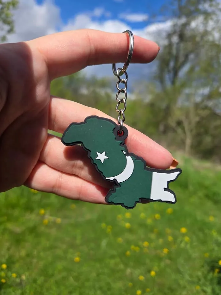Keychains - Asia Countries SOUVENIR. INDIA PAKISTAN MORE image indicator(2)