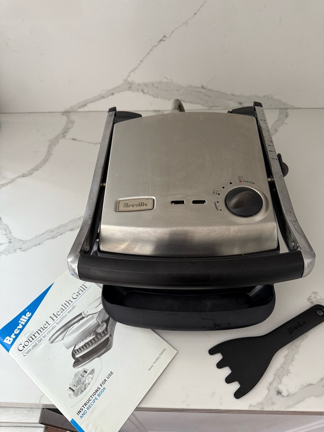 Breville Indoor Grill Panini Sandwich Press - photo 2