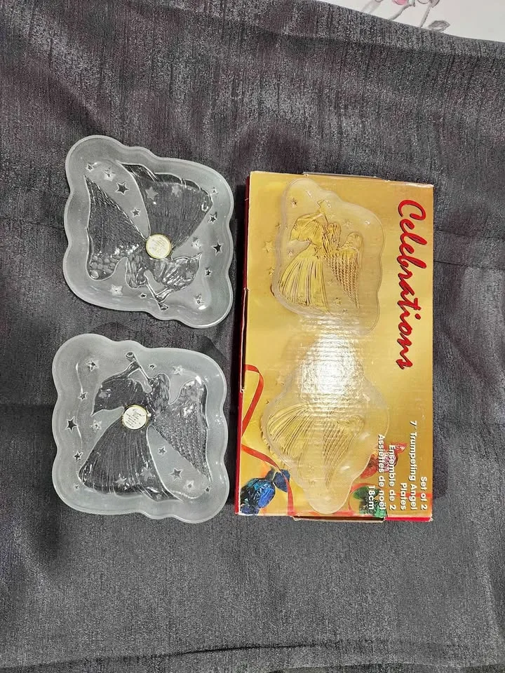 7 inchs Angel Trumpeting Plates