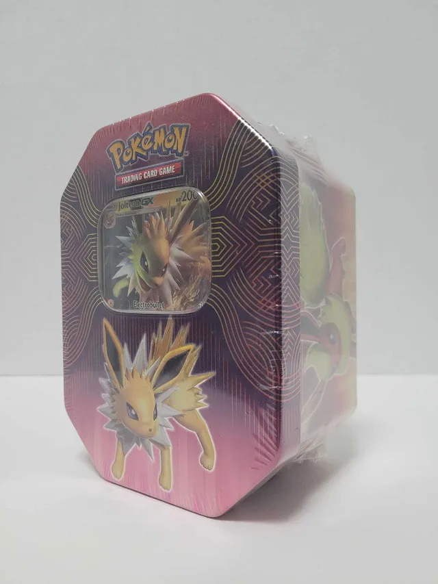 Pokemon TCG: Elemental Power Tin Featuring Jolteon-GX SEALED image indicator(3)