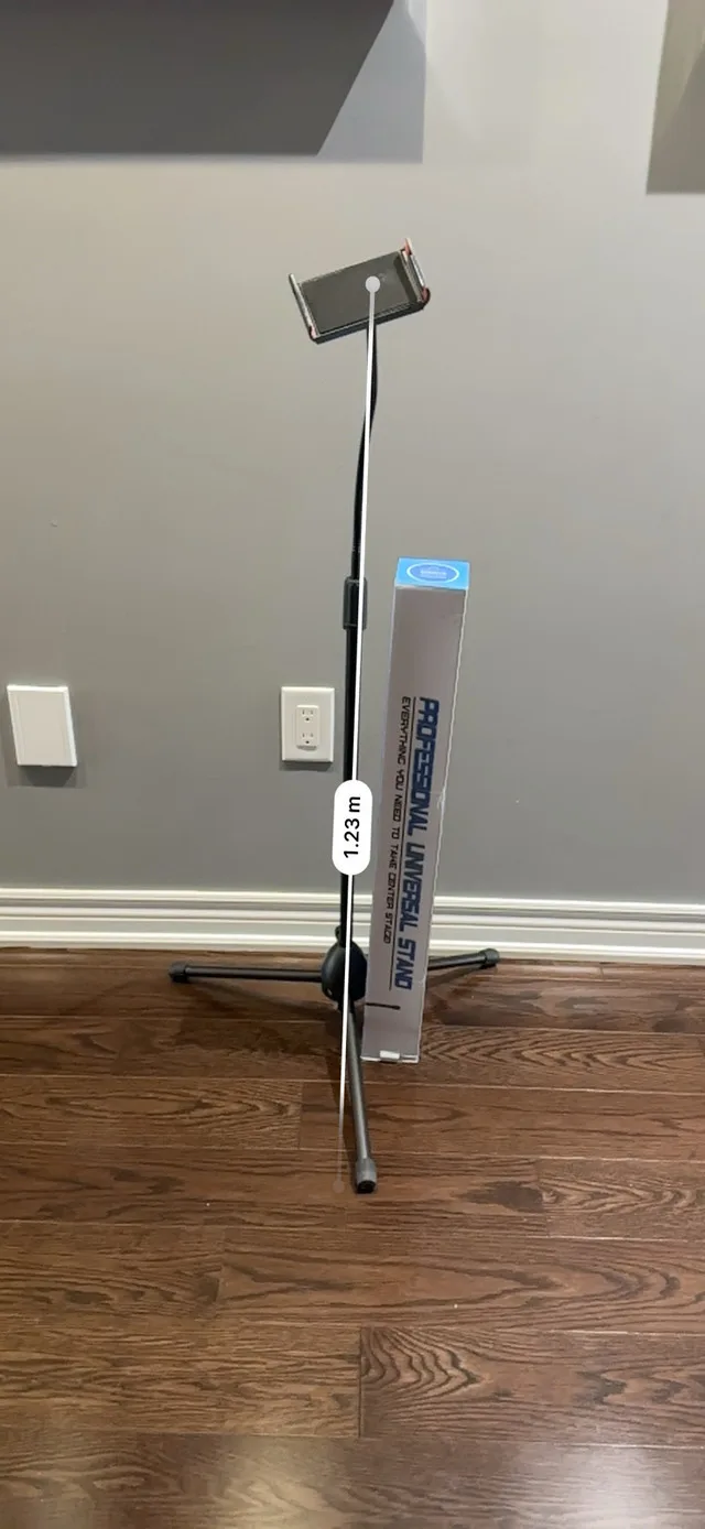 Phone and tablet tripod stand thumbnail