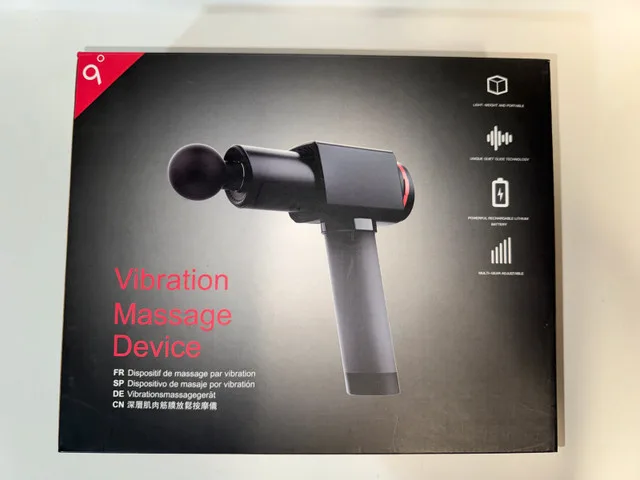 Top quality massage gun with carrying case thumbnail