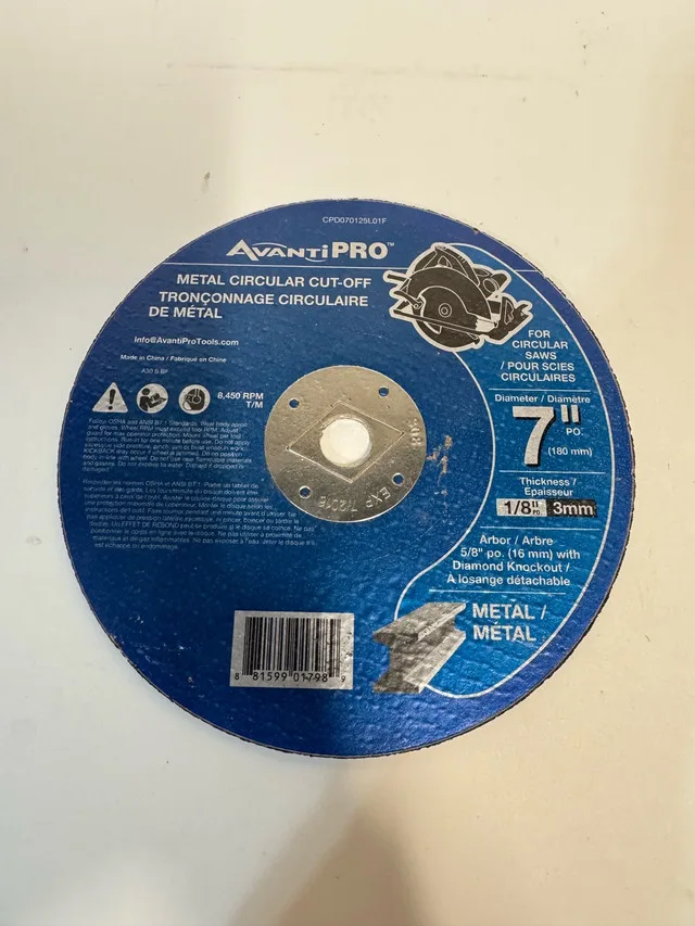 AVANTi PRO™ METAL CIRCULAR CUT-OFF 7” thumbnail