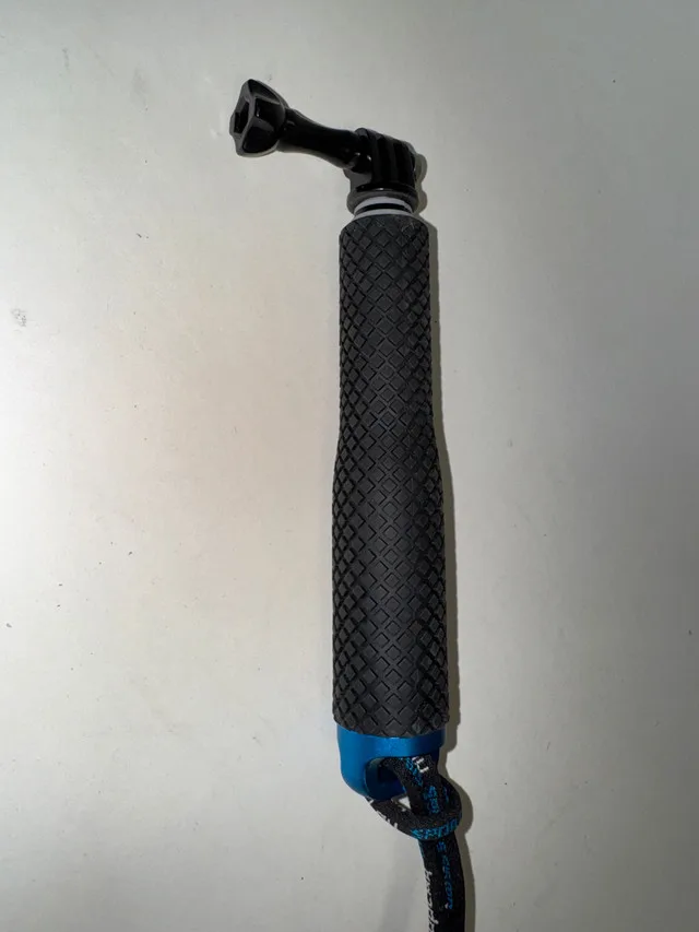 extendable selfie stick for GoPro or other camcorders image indicator(2)