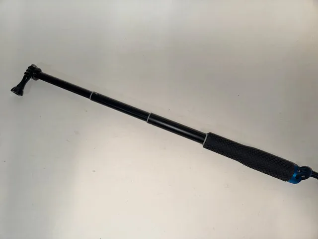 extendable selfie stick for GoPro or other camcorders image indicator(3)