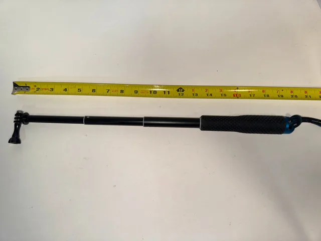 extendable selfie stick for GoPro or other camcorders image indicator(4)