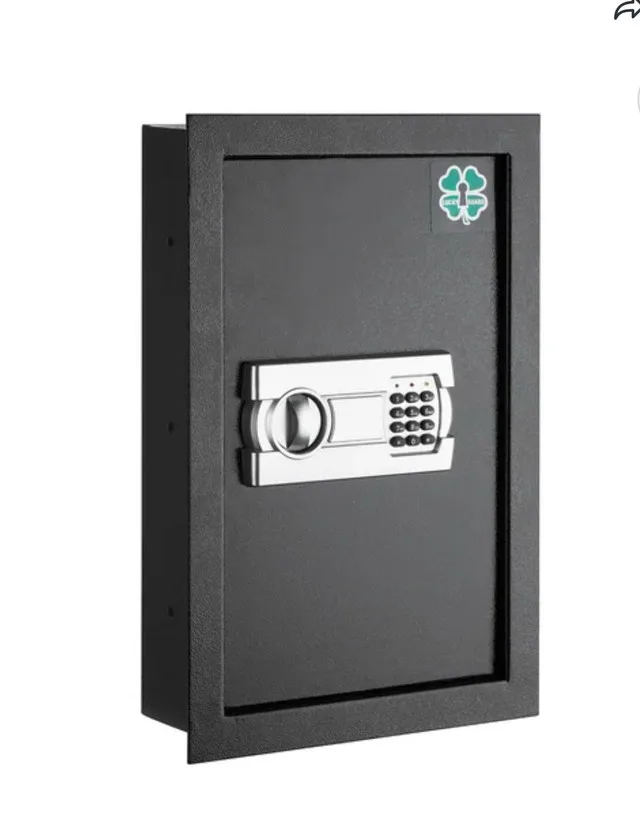 Lucky Guard Electronic Wall Safe (black) image indicator(7)