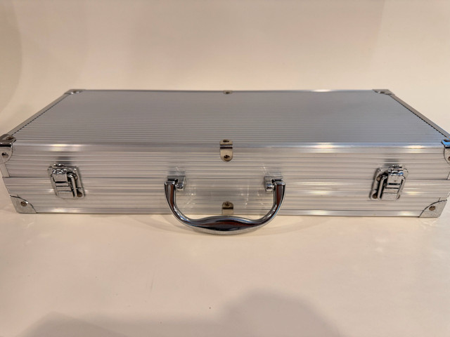 Stainless steel BBQ cooking set with carrying case - photo 5