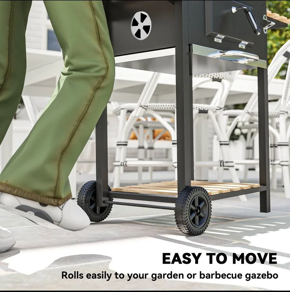 New 20” Backyard BBQ charcoal Grill image indicator(6)