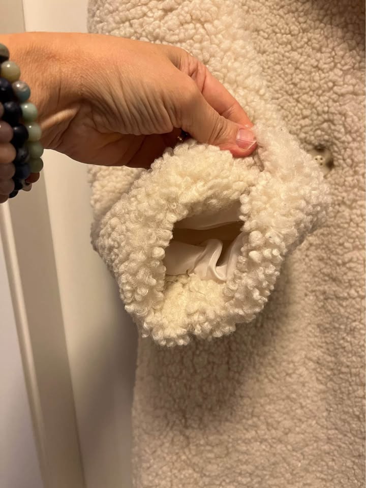 Zara sherpa coat size S - photo 5