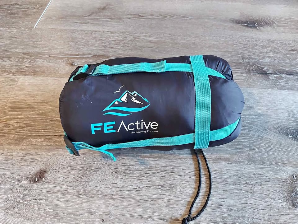 Ultra lightweight sleeping bag for backcountry camping