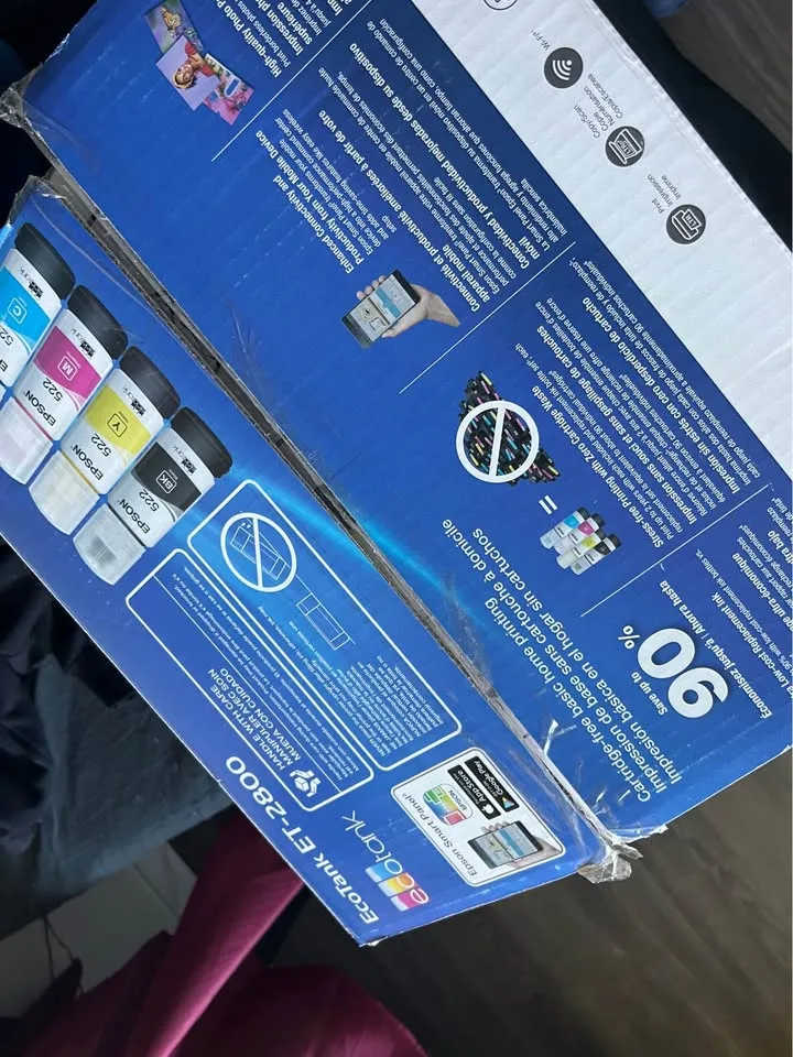 Epson- ecotank ET2800 (WiFi) + FREE stuff see description! image indicator(7)