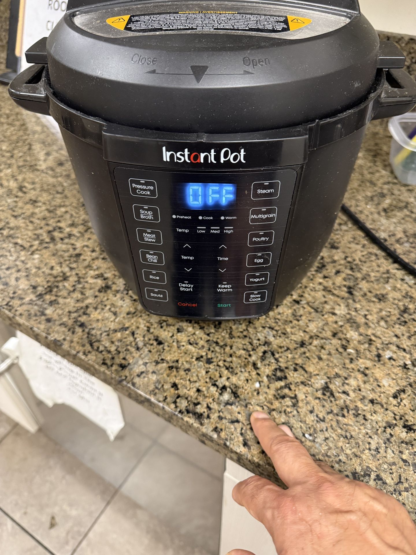 InstaPot 6quarts Crack Pot Electric Pressure Cooker - photo 5