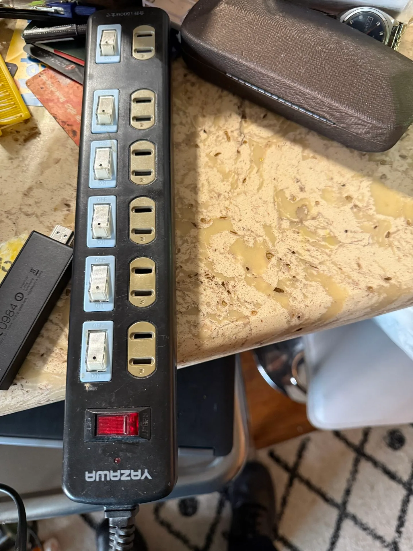 Electrical Extension Cross Power Serge Protector image indicator(2)