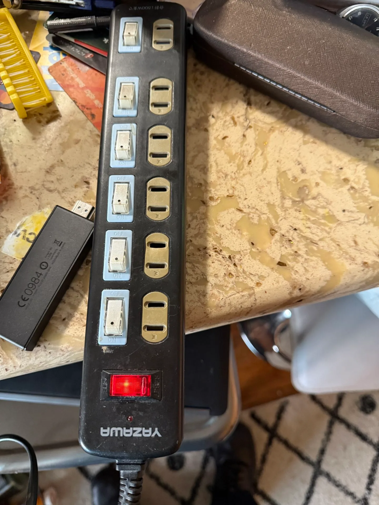 Electrical Extension Cross Power Serge Protector image indicator(3)