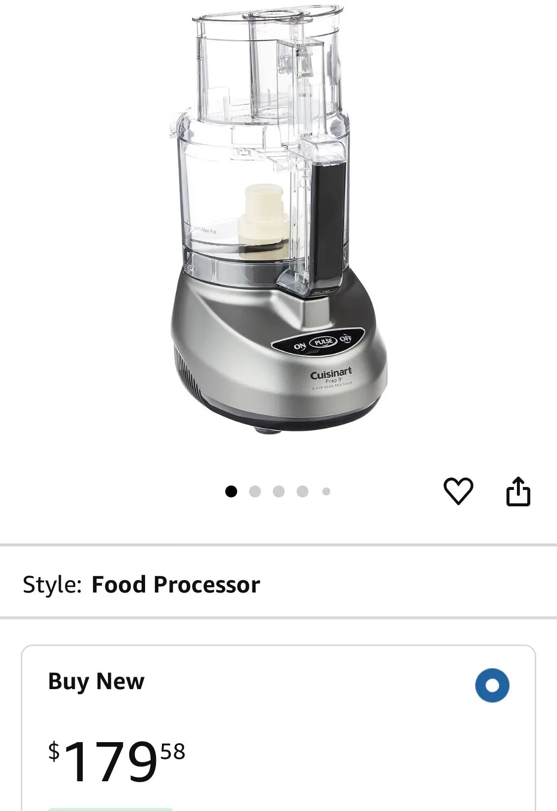 Cusinart Food Processor thumbnail