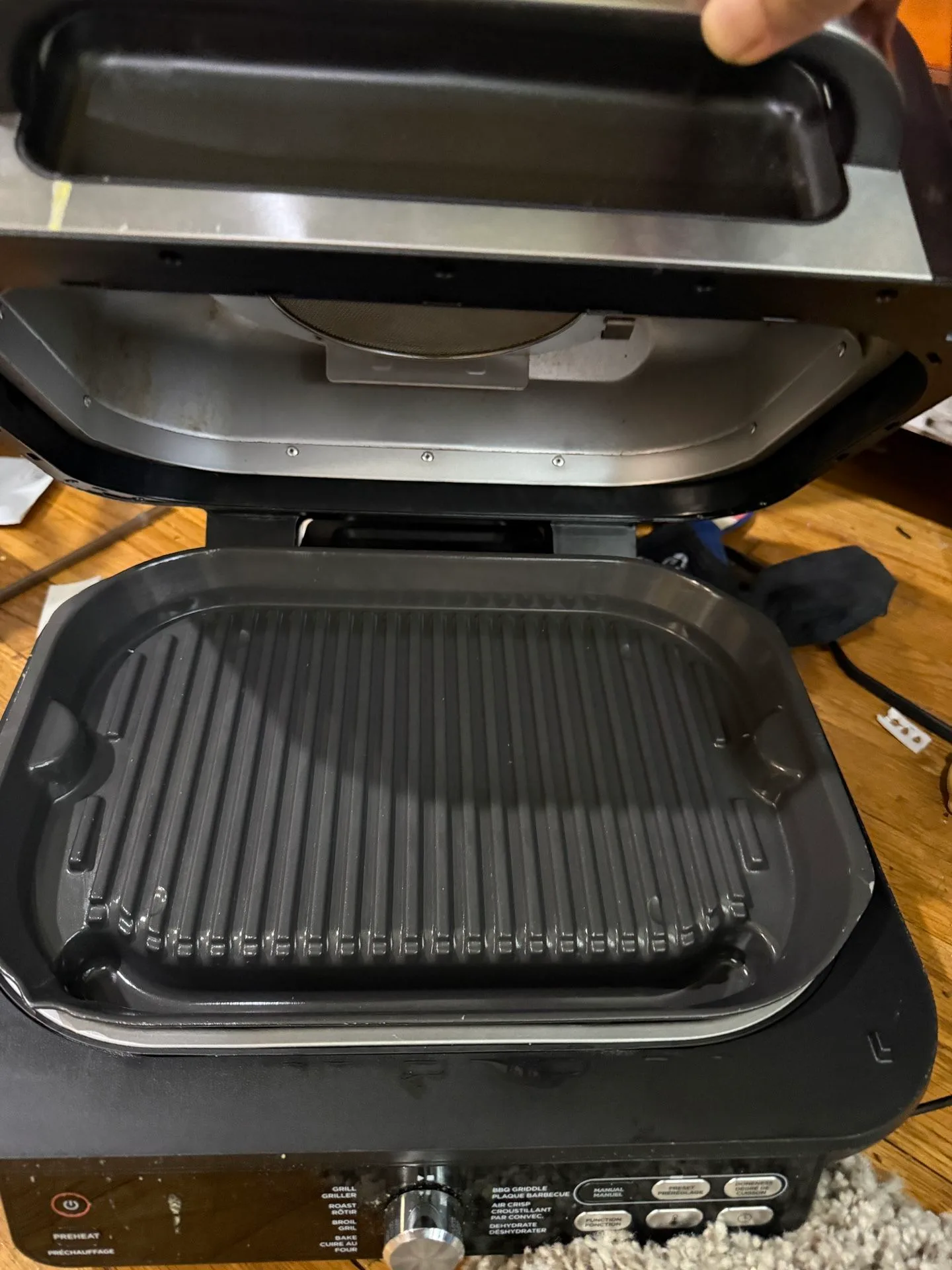 Ninja Brand New Indoor Grill /Griddle Air fryer Combo image indicator(3)