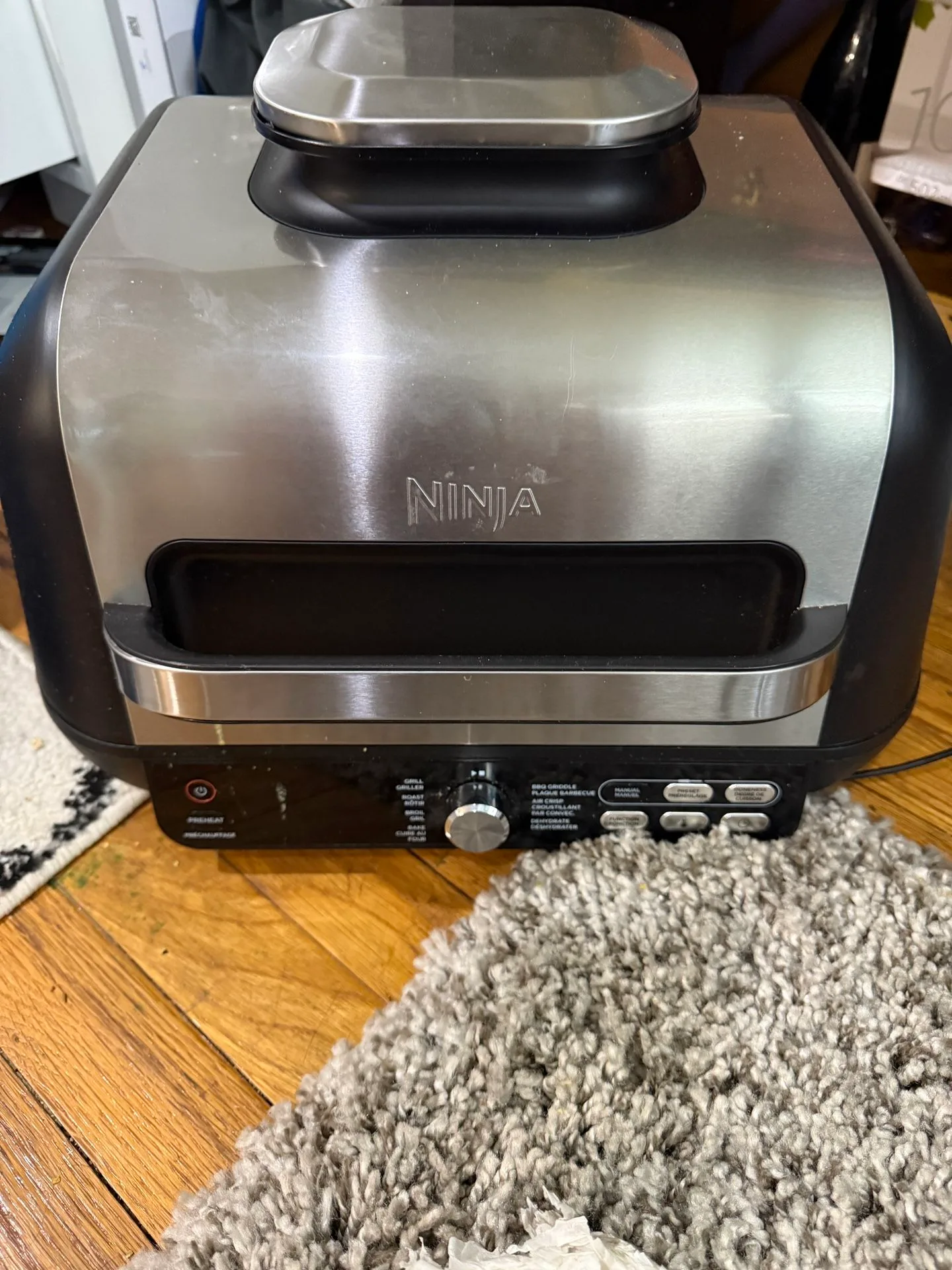 Ninja Brand New Indoor Grill /Griddle Air fryer Combo image indicator(6)
