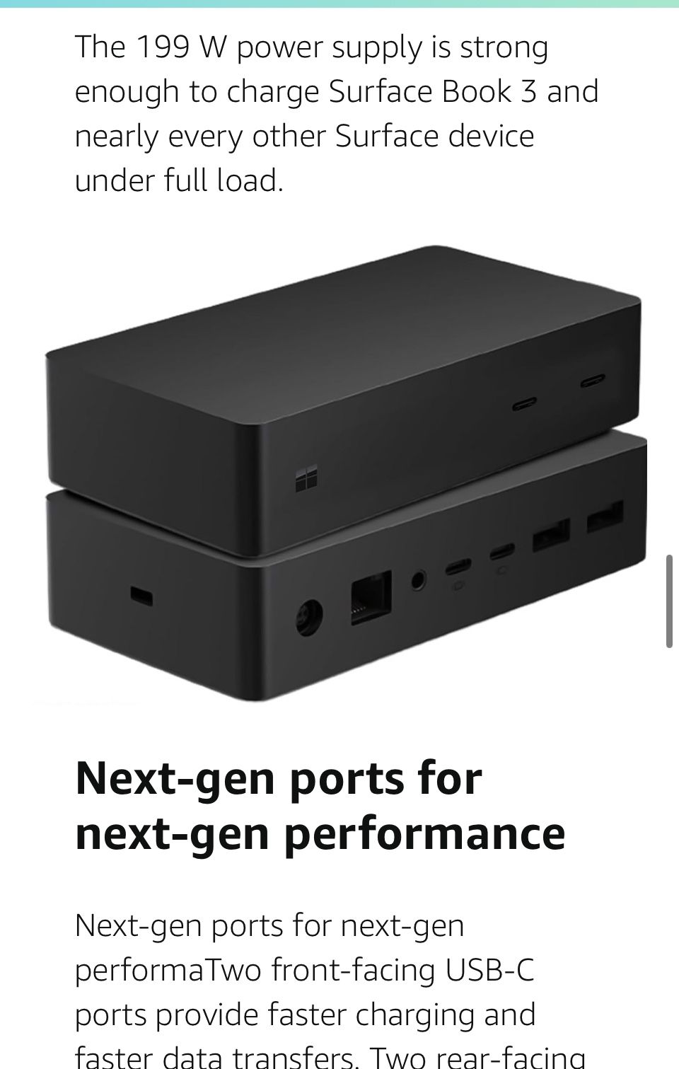 Microsoft Surface Dock 2