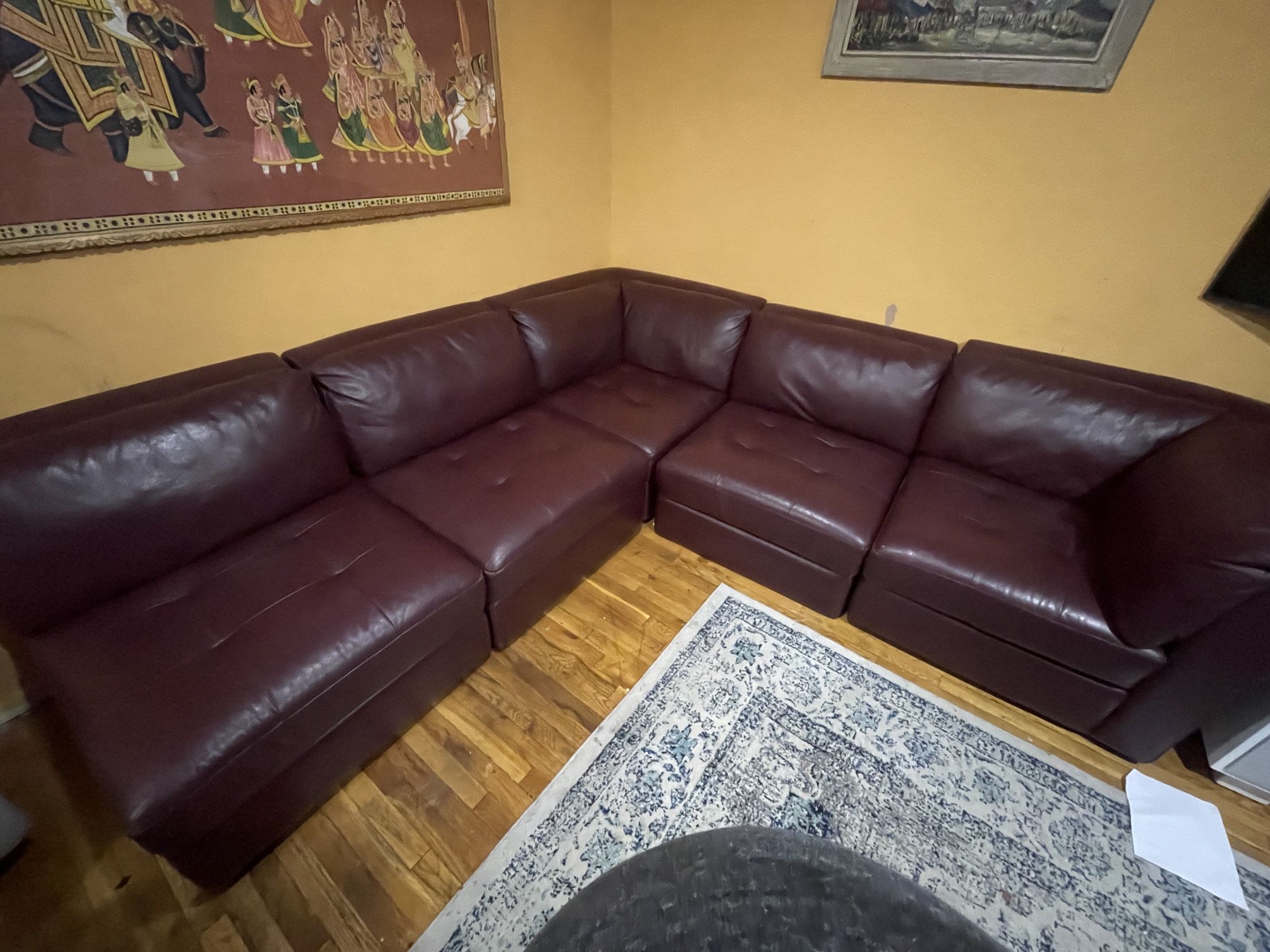 Brand New Leather Sectional Sofa Couch ( Modular Sectional) - photo 3