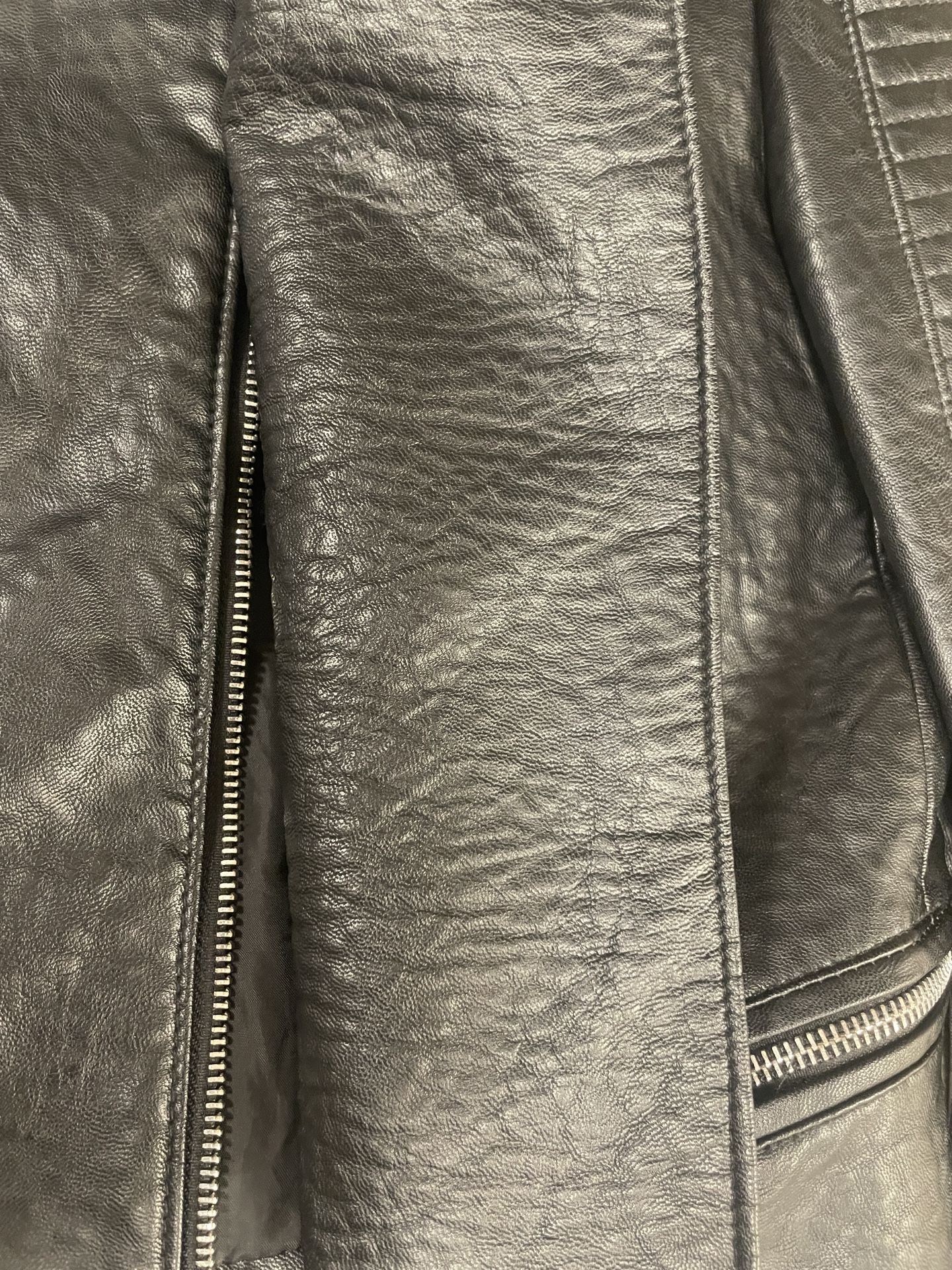 Zara Genuine Leather Jacket - photo 4