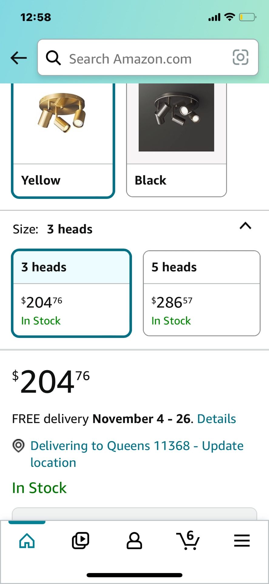 Rotatable Ceiling Spot Lamps Ceiling Light Chandelier - photo 3