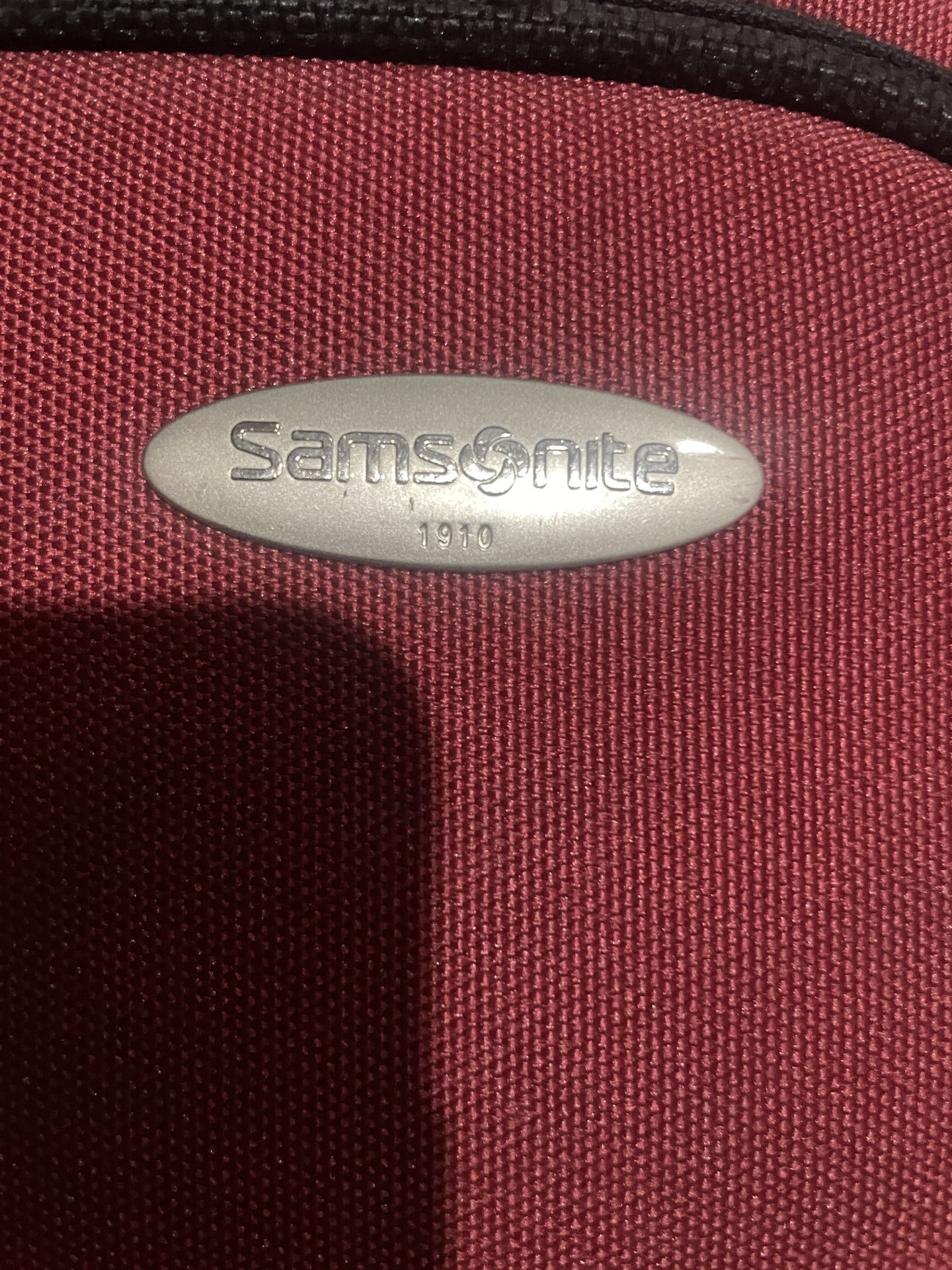Samsonite Bag Red And Black Carry On Expandable Luggage - photo 2