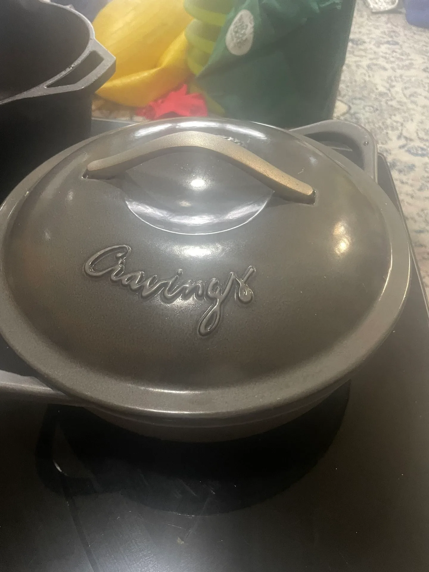 NEW Cravings By Chrissy Teigen 5 Qt Braiser With Lid image indicator(3)