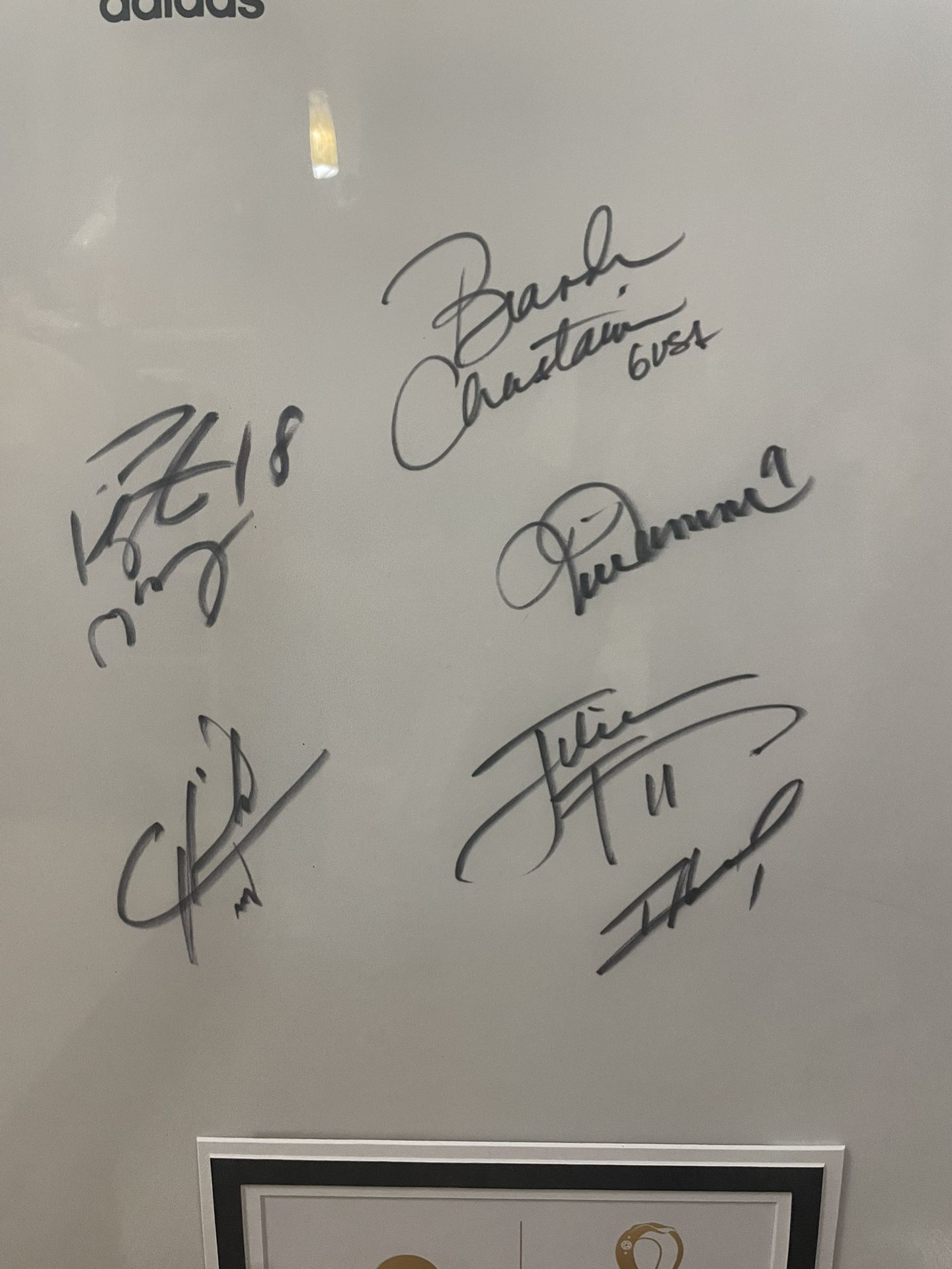 FIFA World Cup 2022 Frame With 6 Autographs - photo 4