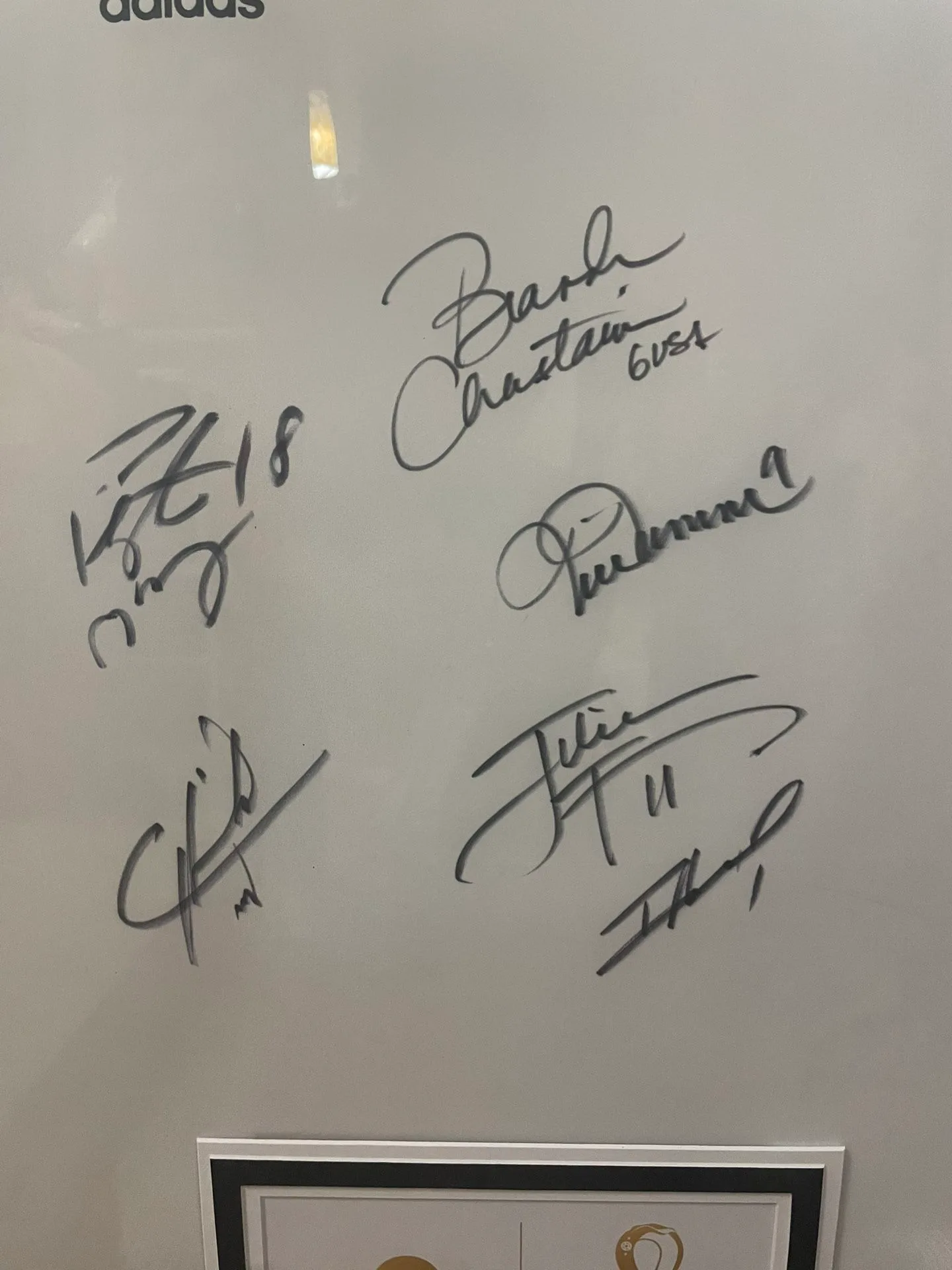 FIFA World Cup 2022 Frame With 6 Autographs image indicator(4)